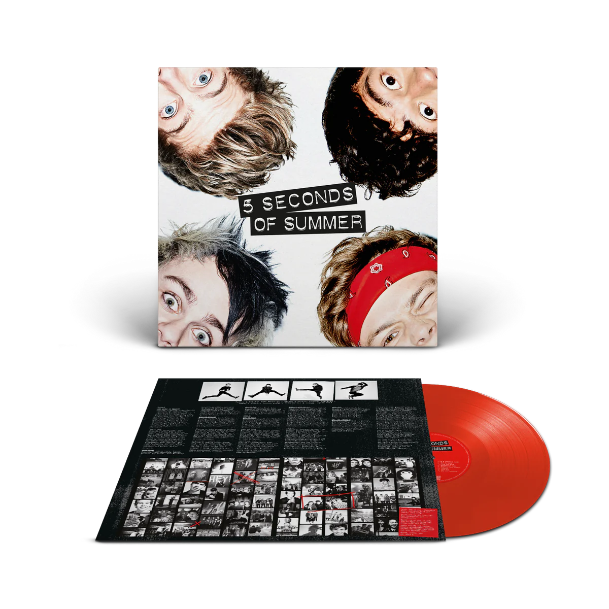 5 Seconds Of Summer (10 Year Anniversary): Red Vinyl LP