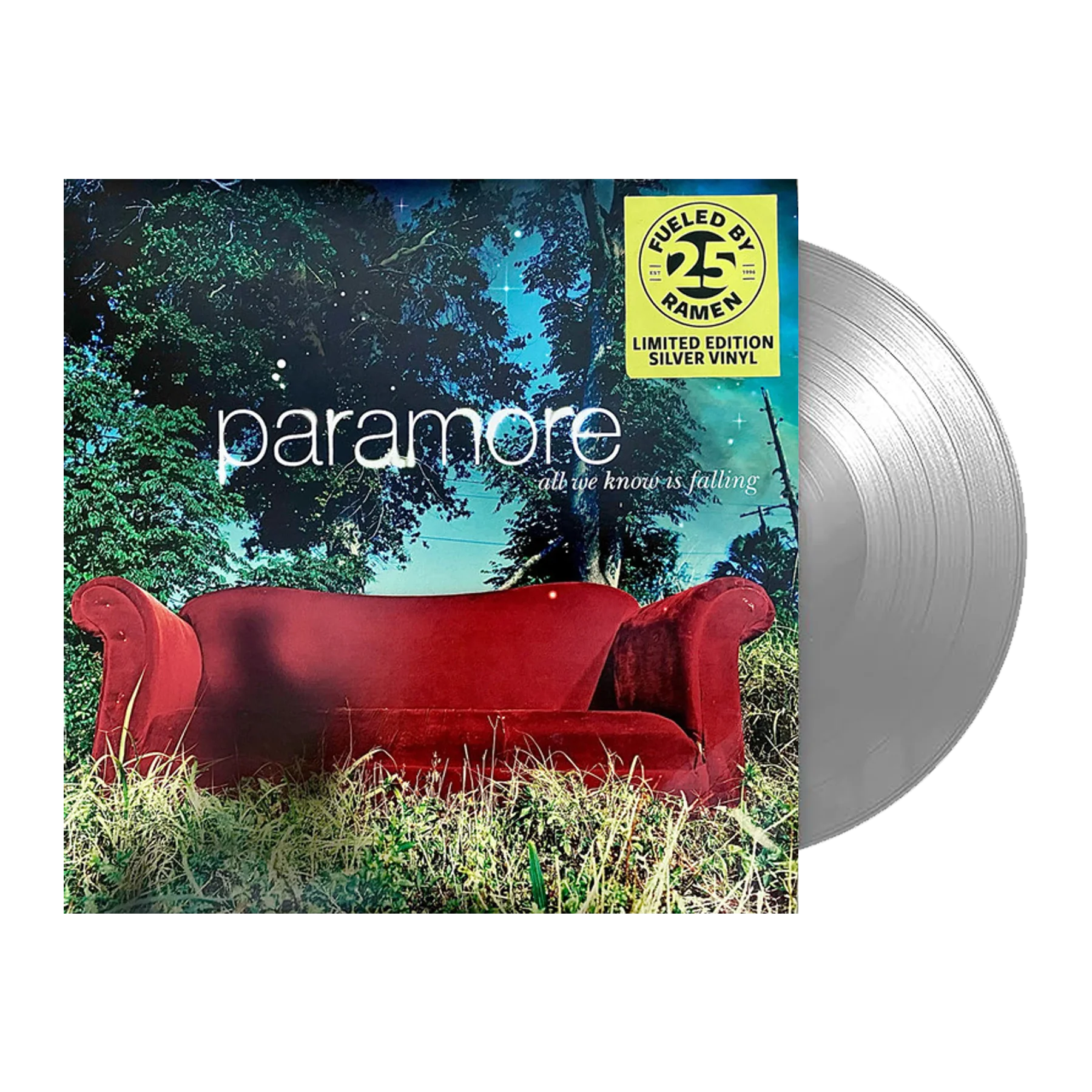 All We Know Is Falling: Limited Silver Vinyl LP