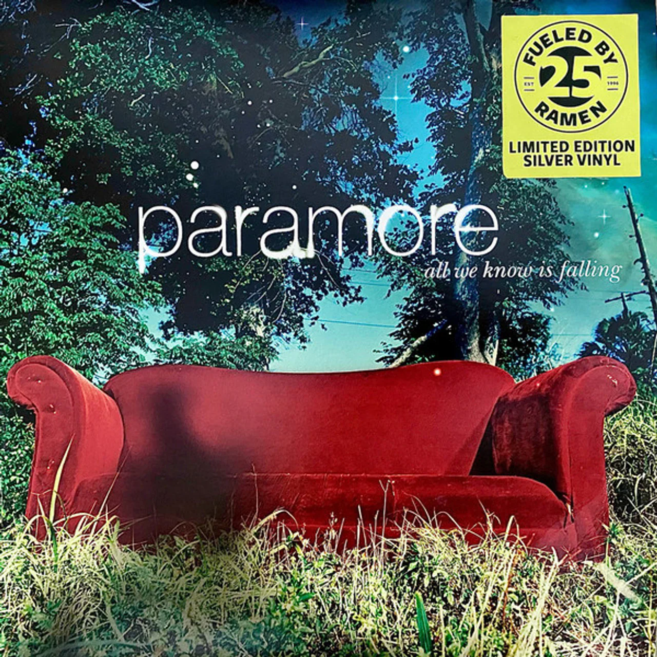 All We Know Is Falling: Limited Silver Vinyl LP - Image 2