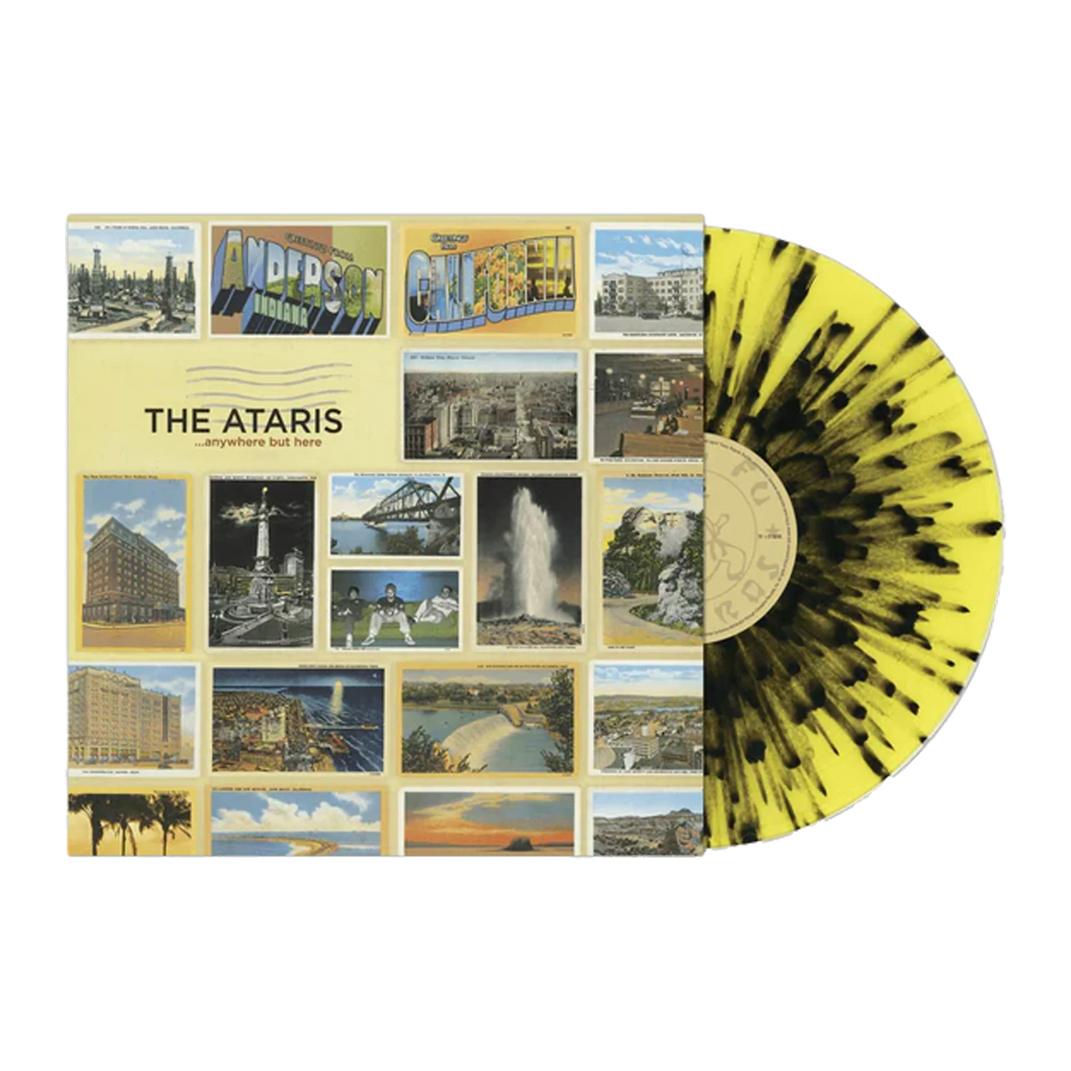 ...Anywhere But Here: Limited Yellow w/ Black Splatter Vinyl LP