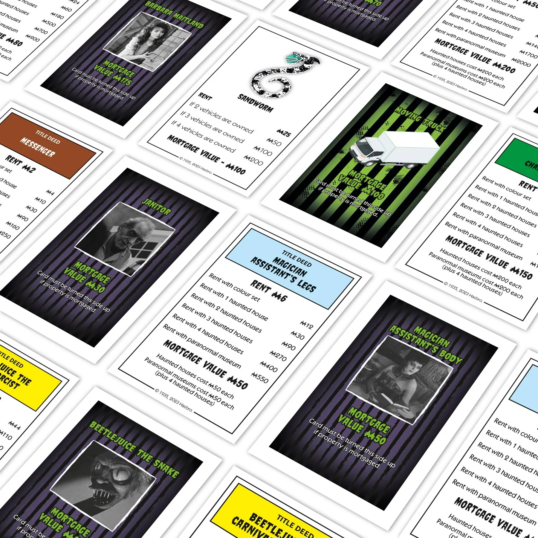 Beetlejuice Monopoly - Image 5