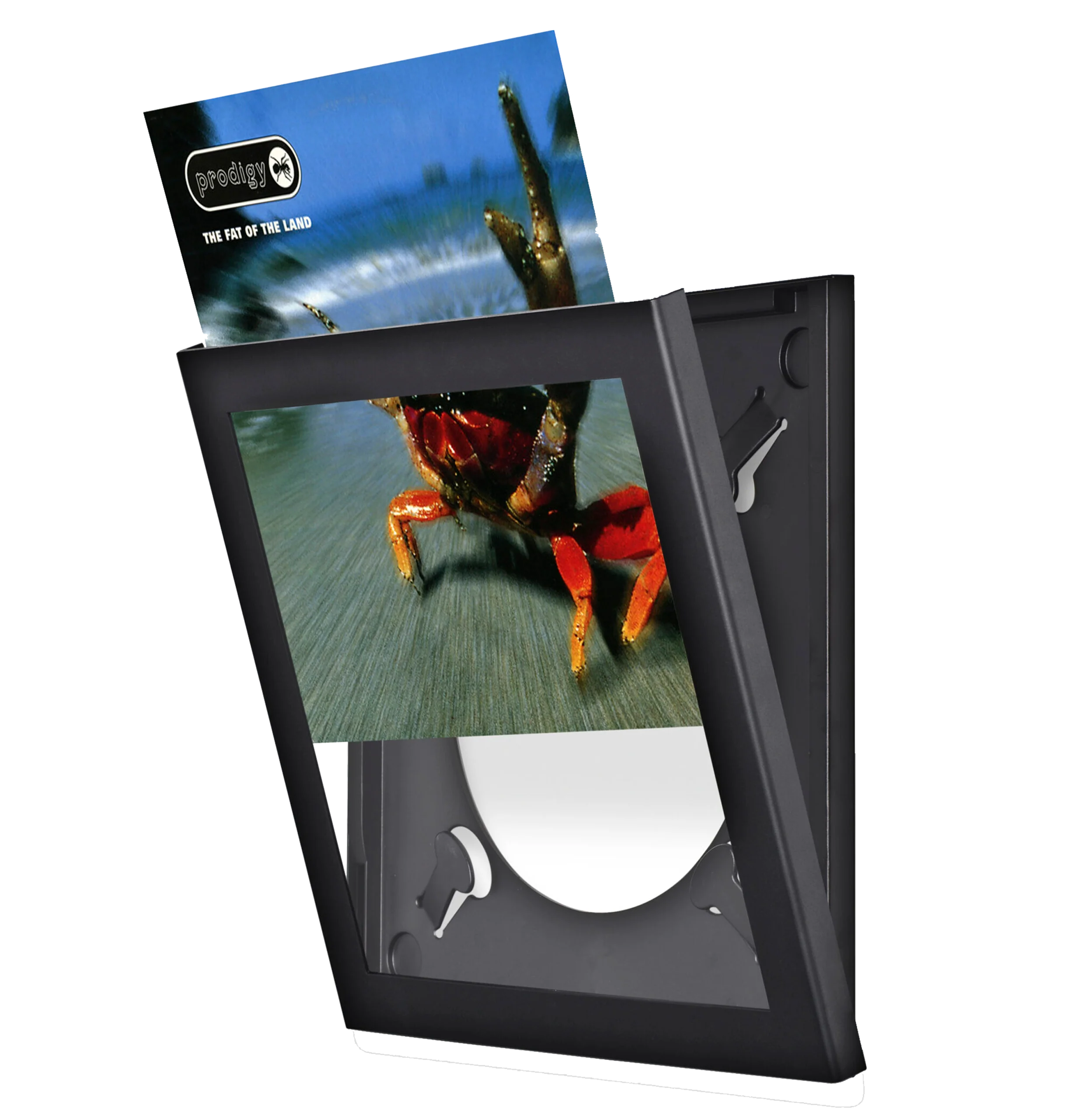 Black LP Flip Frame