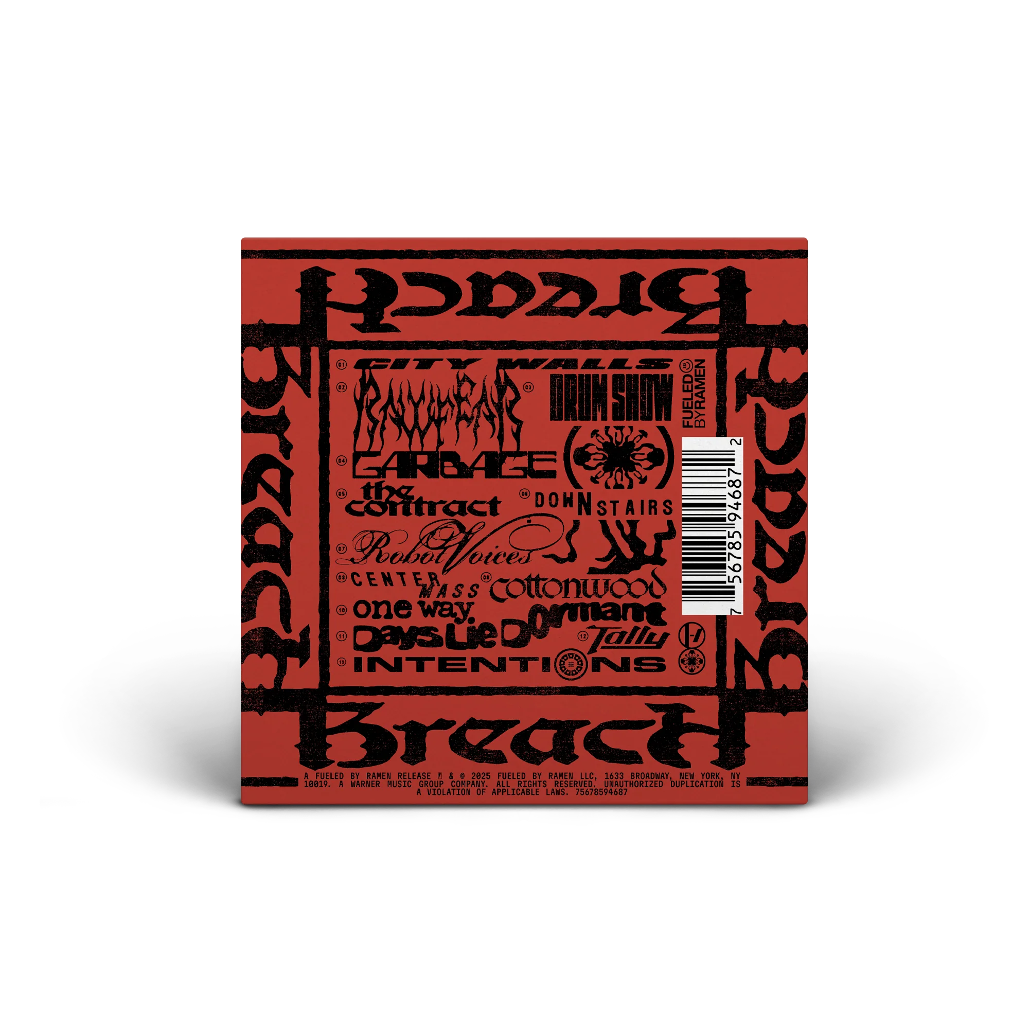 Breach: Exclusive Red & Black Sleeve CD - Image 2