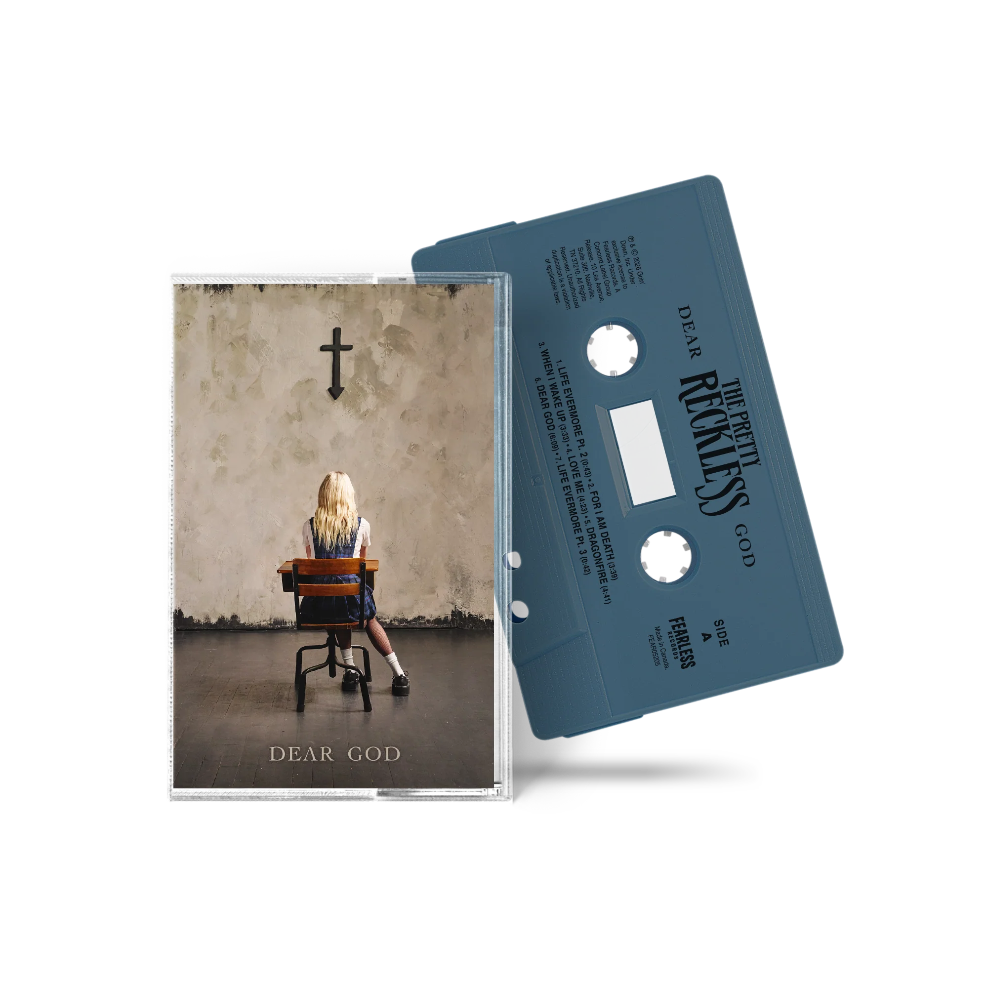 Dear God: Limited Edition Petrol Blue Cassette