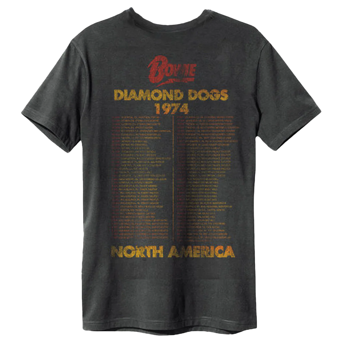 Diamond Dogs Tour 1974 North America T-Shirt - Image 2