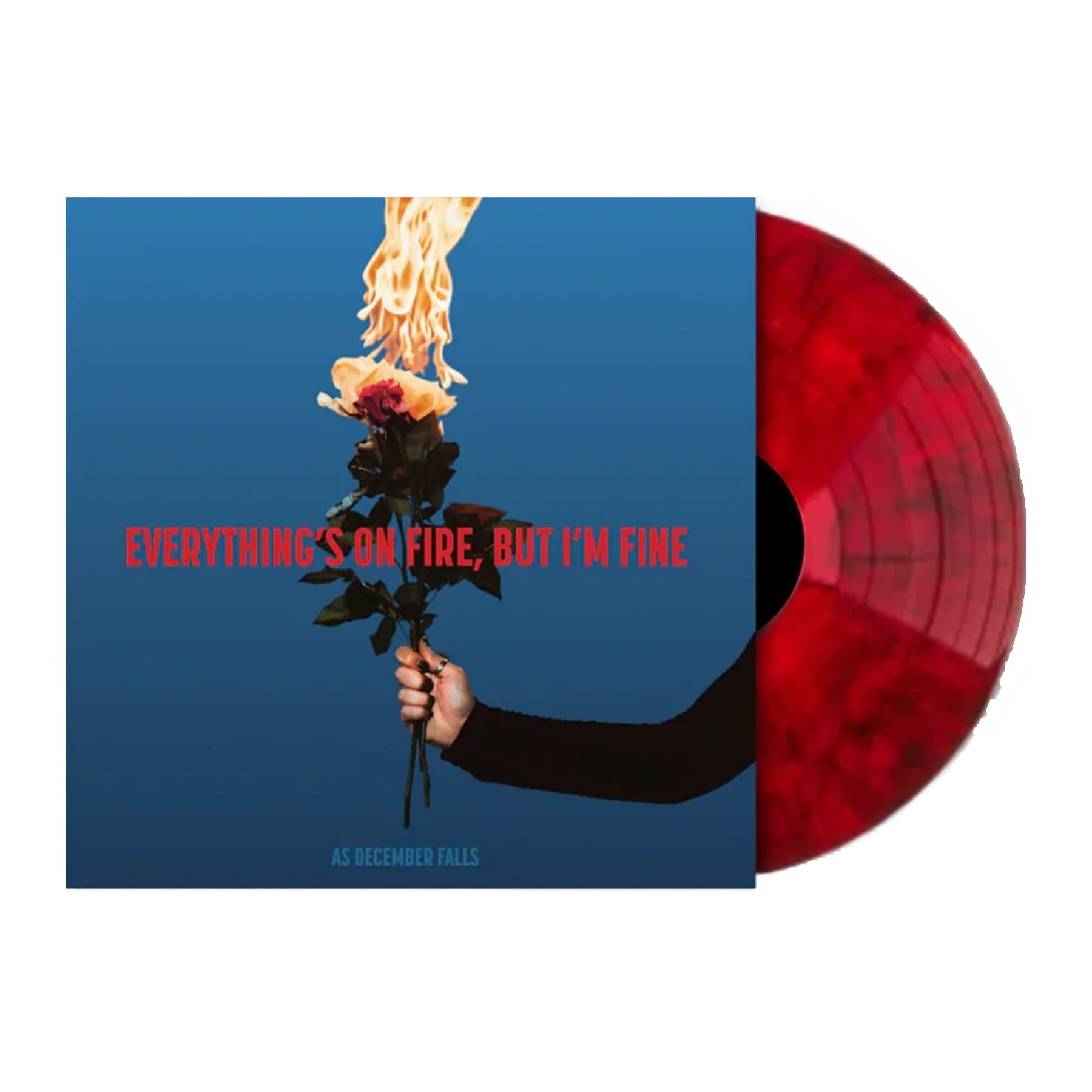 Everything's On Fire But I'm Fine: Limited Red Marble Vinyl LP