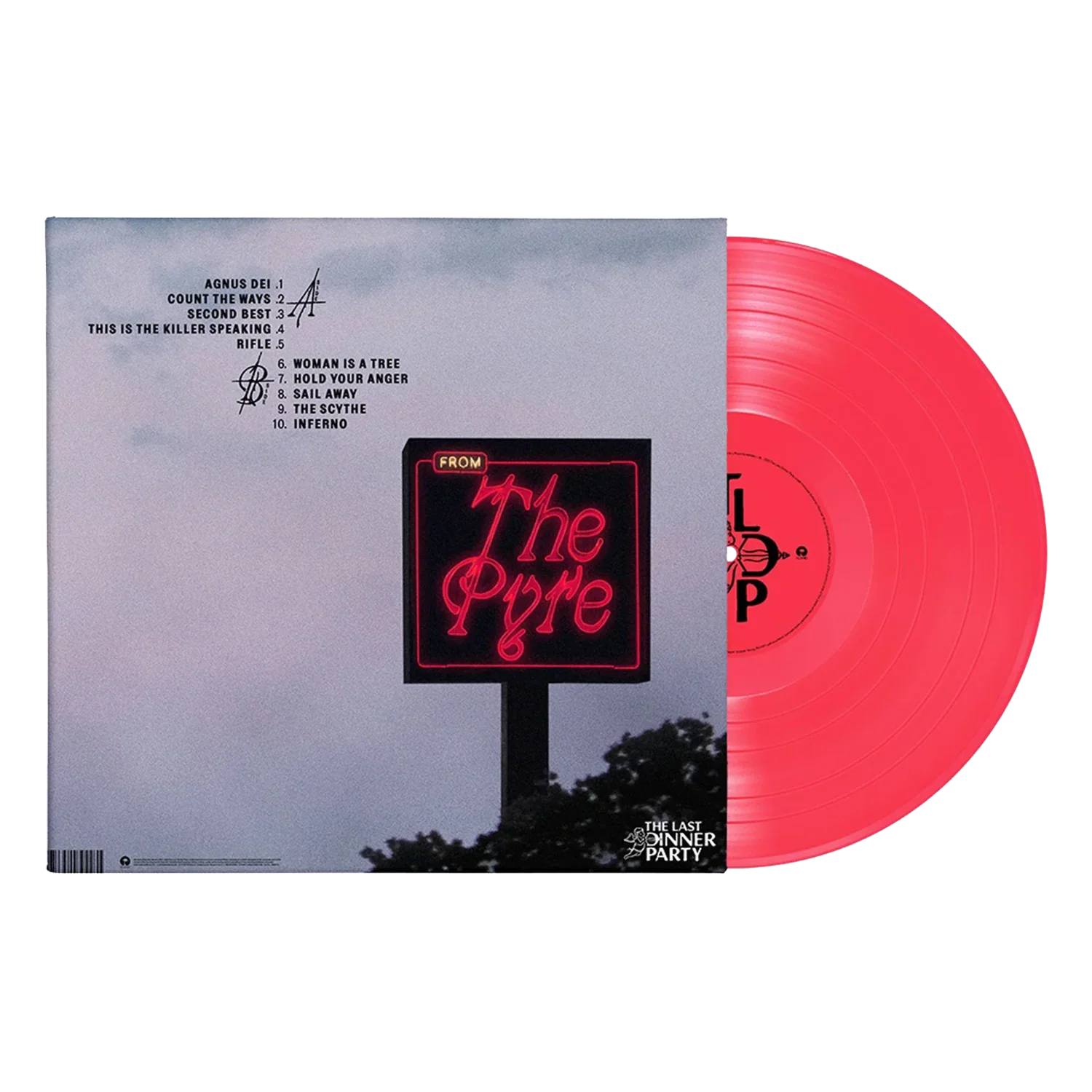 From The Pyre: Limited Neon Pink Vinyl LP - Image 2