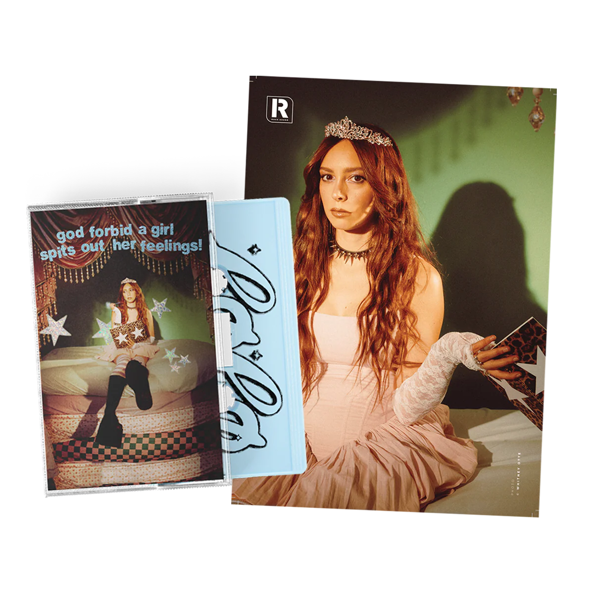 God Forbid A Girl Spits Out Her Feelings! Limited Cassette + Signed Art Card