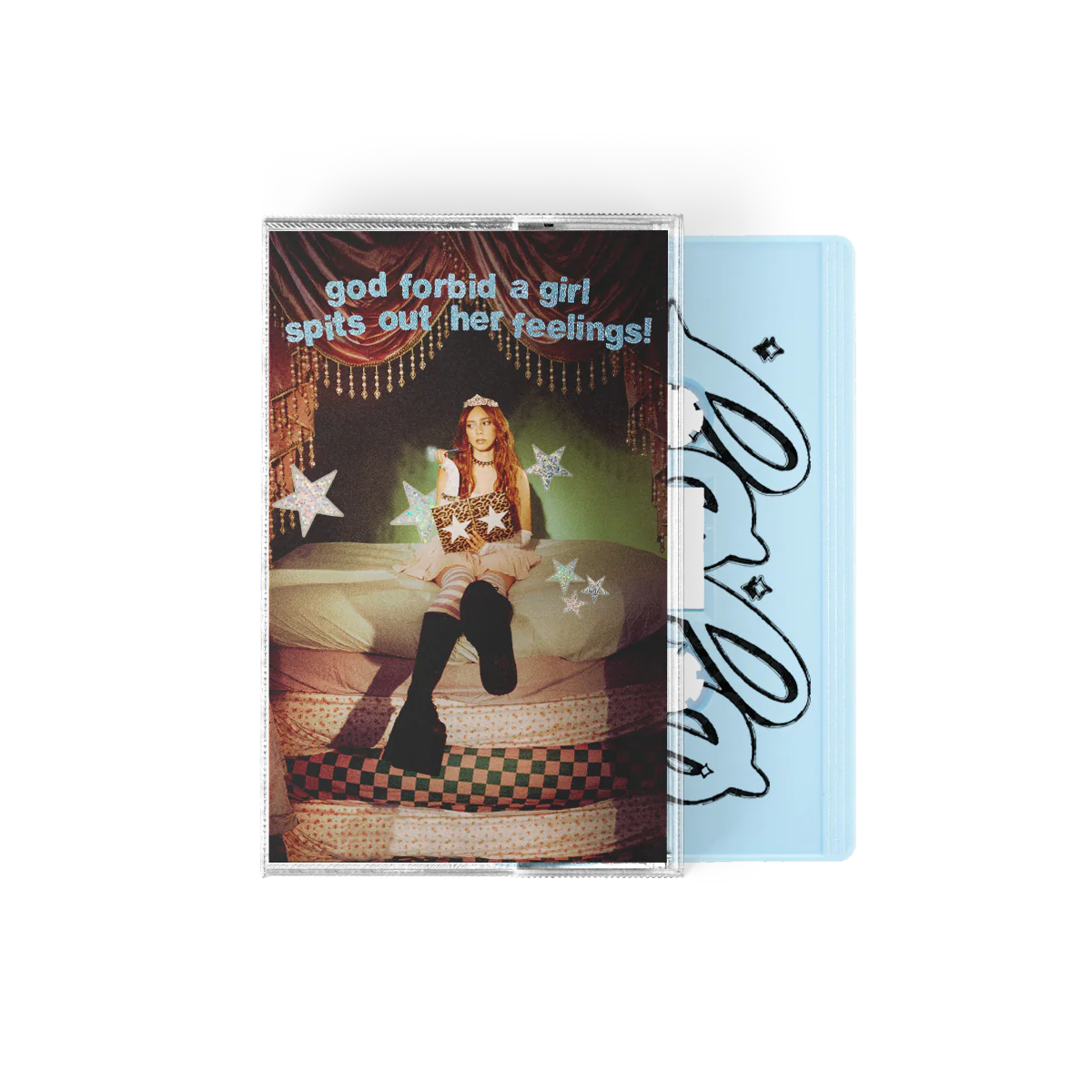 God Forbid A Girl Spits Out Her Feelings! Limited Cassette + Signed Art Card - Image 2