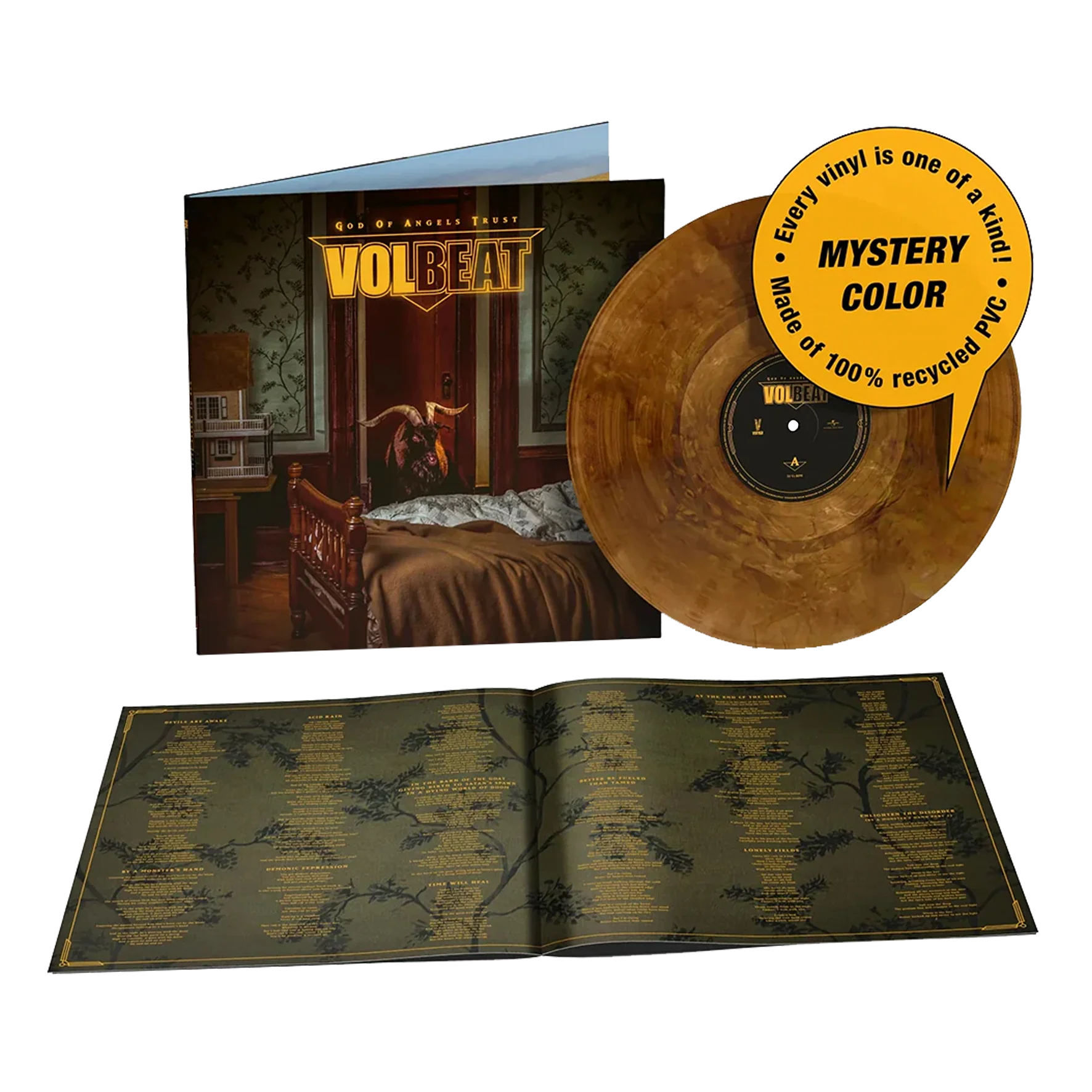 God of Angels Trust: Limited Mystery Colour Recycled Vinyl LP