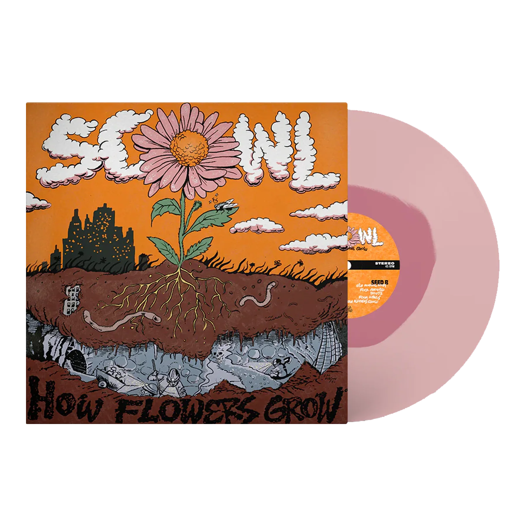 How Flowers Grow: Limited 'Red In Light Pink' Vinyl LP