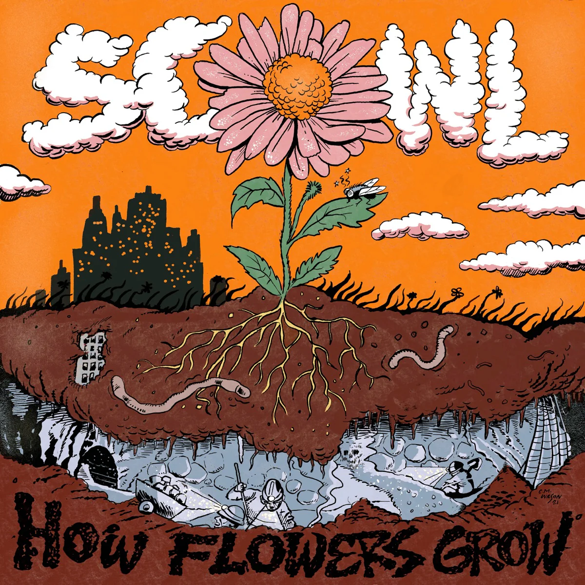How Flowers Grow: Limited 'Red In Light Pink' Vinyl LP - Image 2