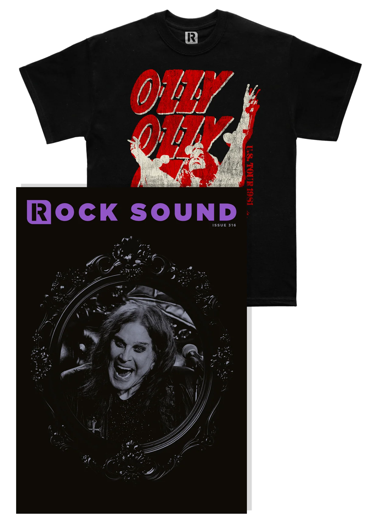 Issue #316 (Ozzy Osbourne): Mag + T-shirt