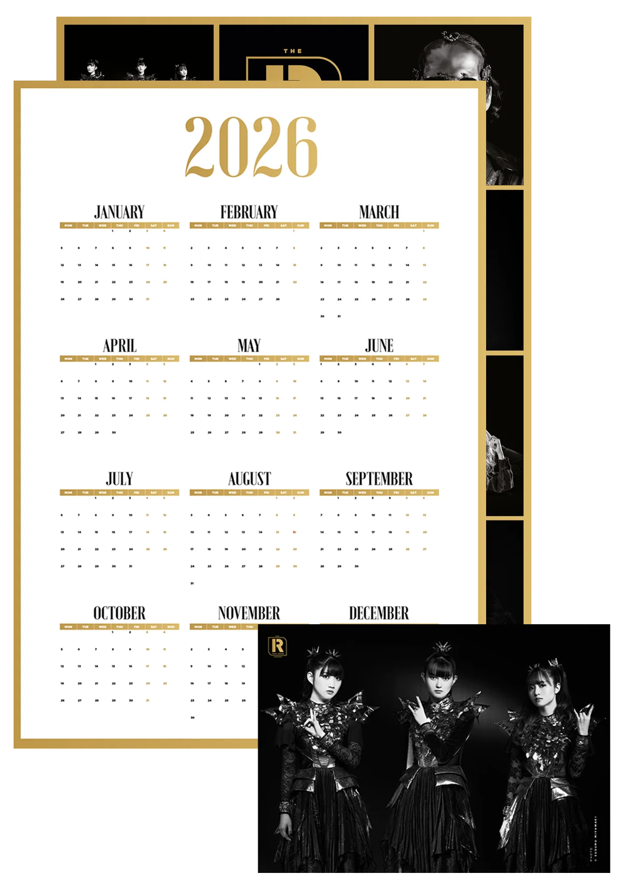 Issue #317 (Awards 2025 - BABYMETAL): Mag + Calendar - Image 2