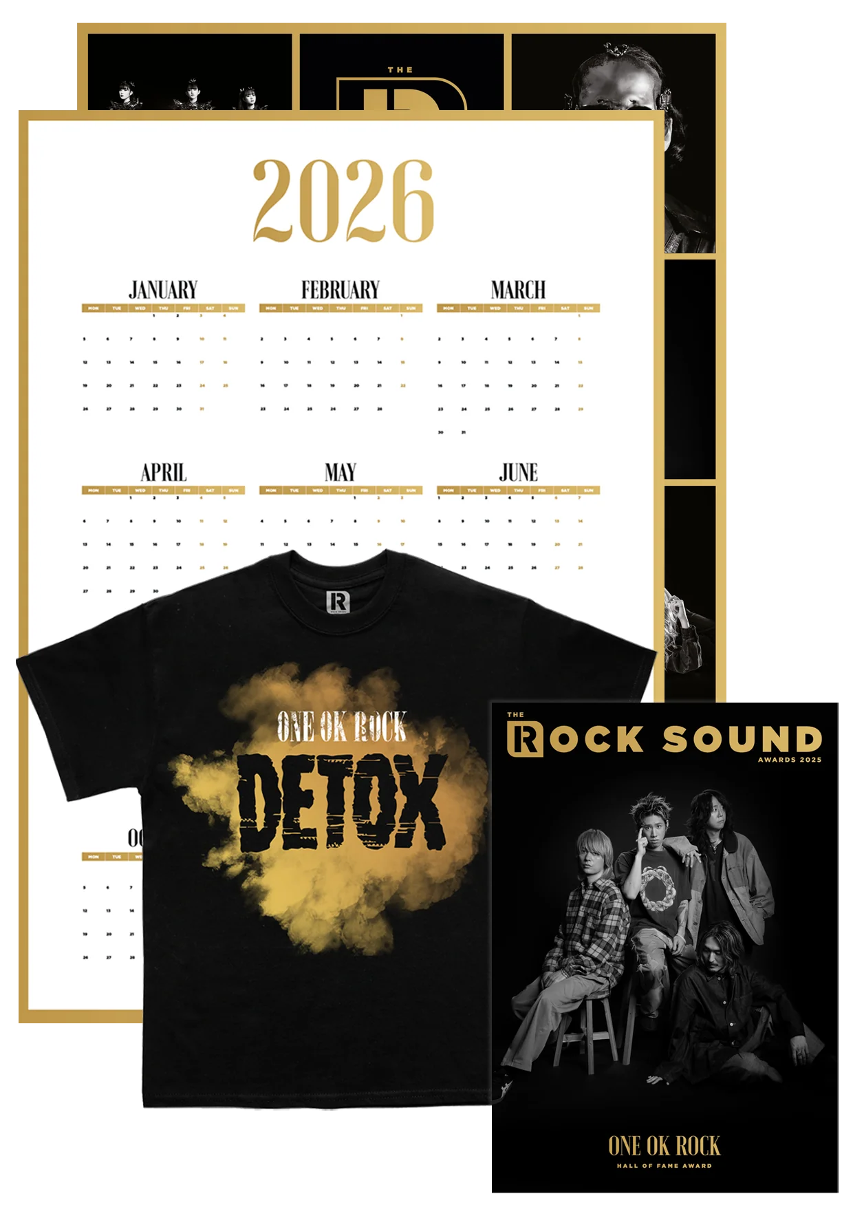 Issue #317 (Awards 2025 - One OK Rock): Mag, Calendar + T-Shirt