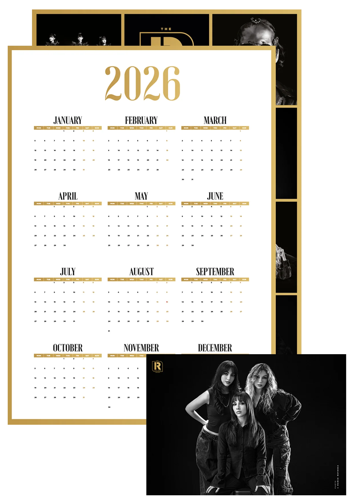 Issue #317 (Awards 2025 - The Warning): Mag (Group Cover) + Calendar - Image 2