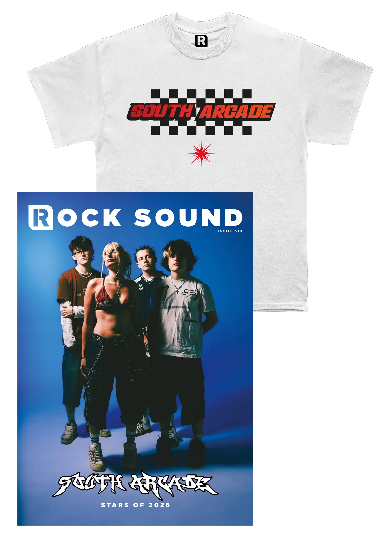 Issue #318 (Stars of 2026 - South Arcade): Mag + Exclusive T-Shirt