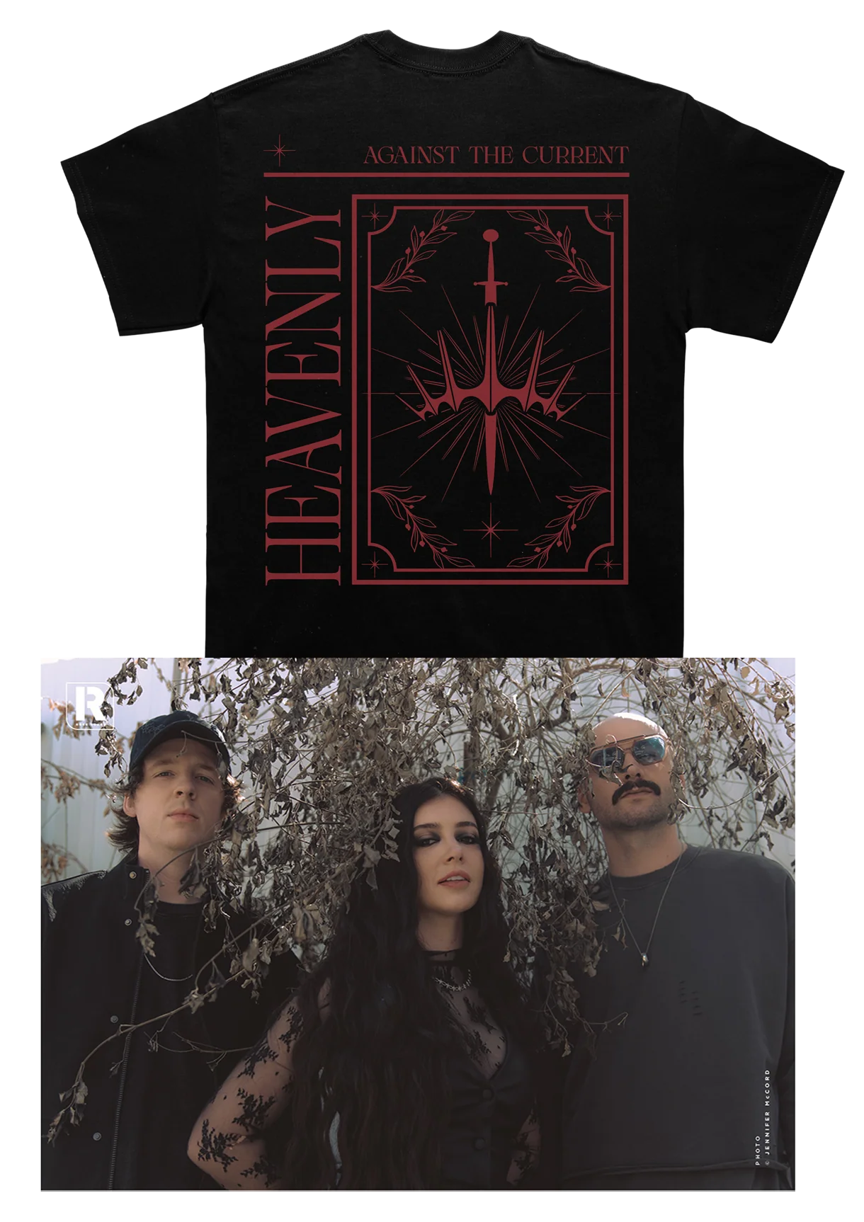 Issue #319 (Against The Current): Magazine + T-Shirt - Image 2