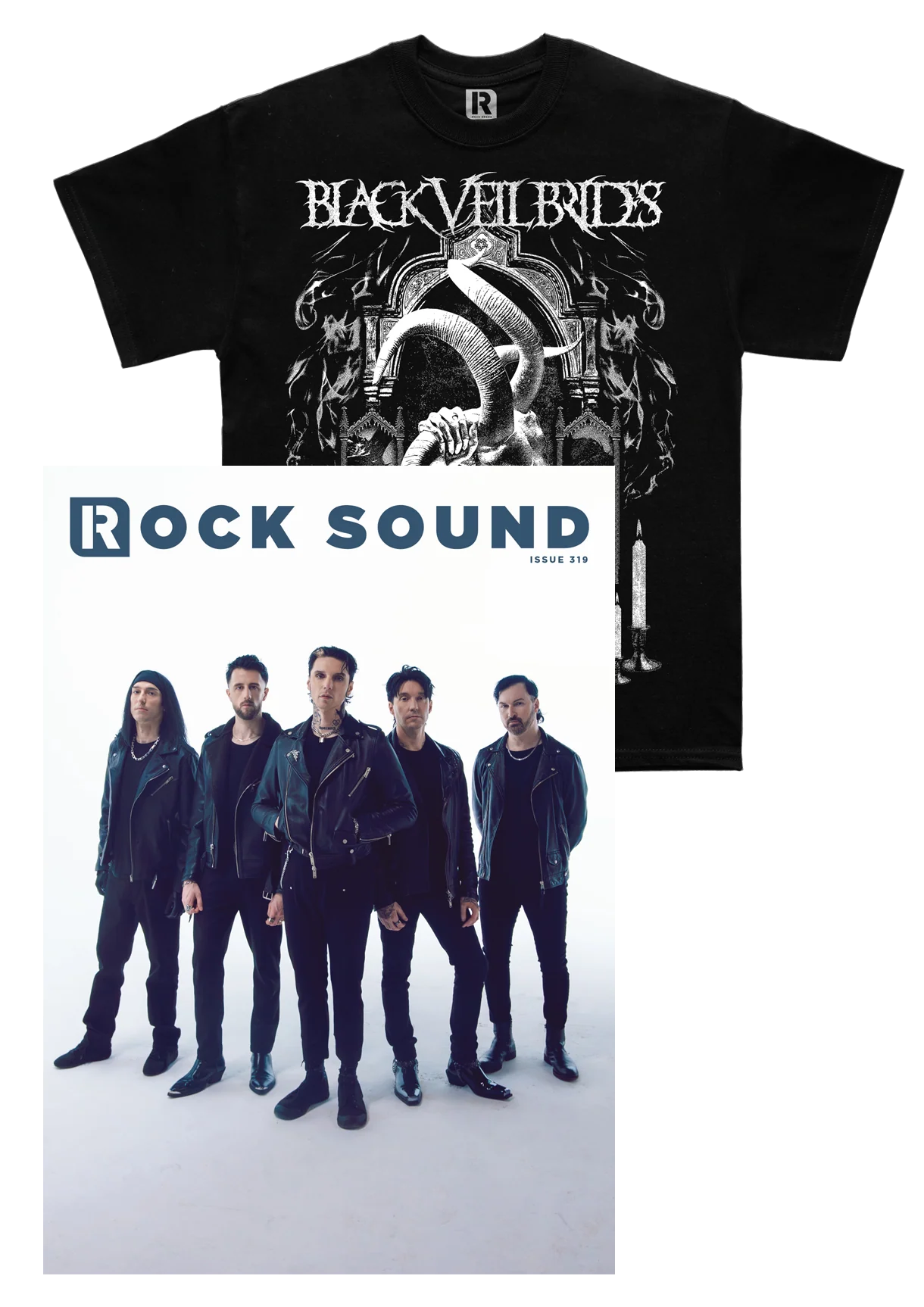 Issue #319 (Black Veil Brides): Magazine + T-Shirt