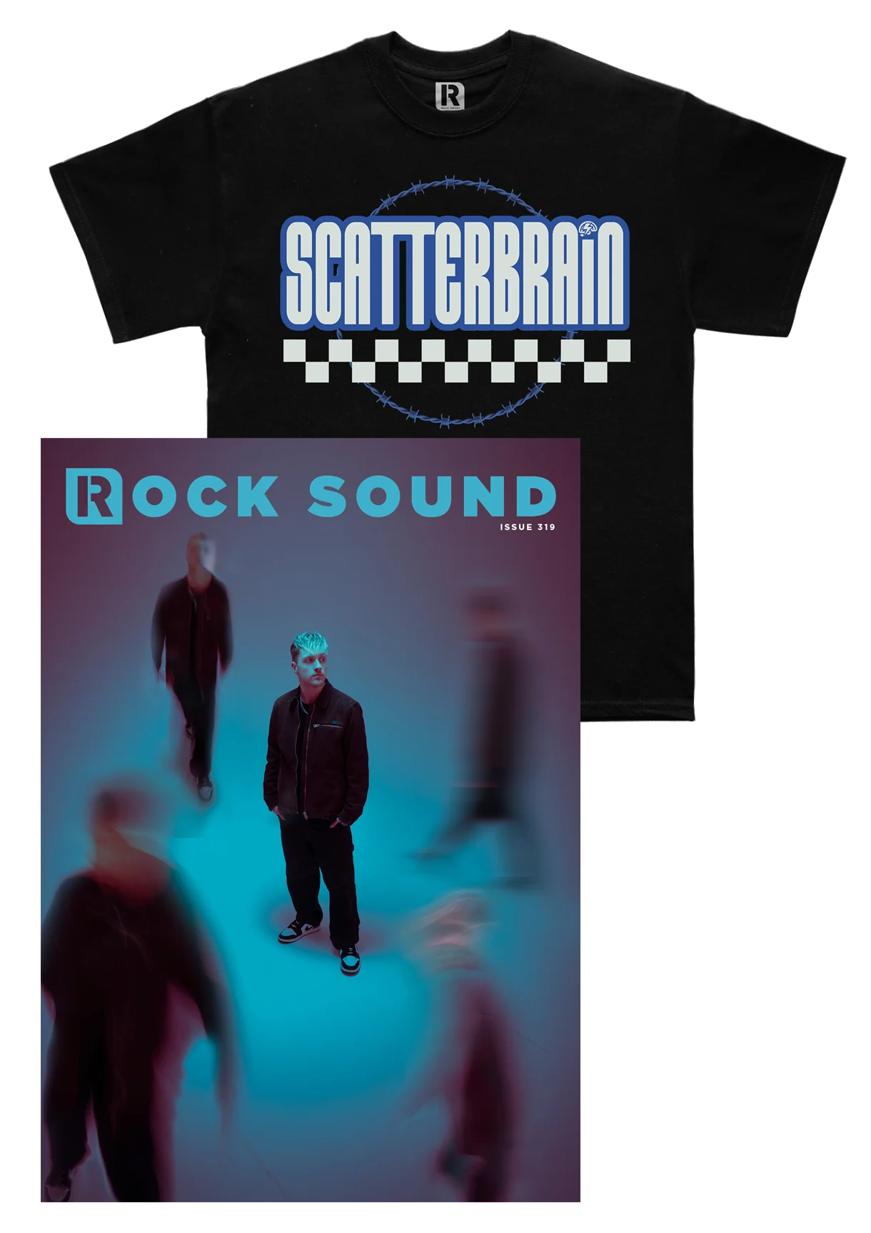 Issue #319 (SCATTERBRAIN): Magazine + T-Shirt