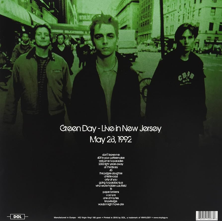 Live in New Jersey 1992: Limited White Vinyl LP - Image 3