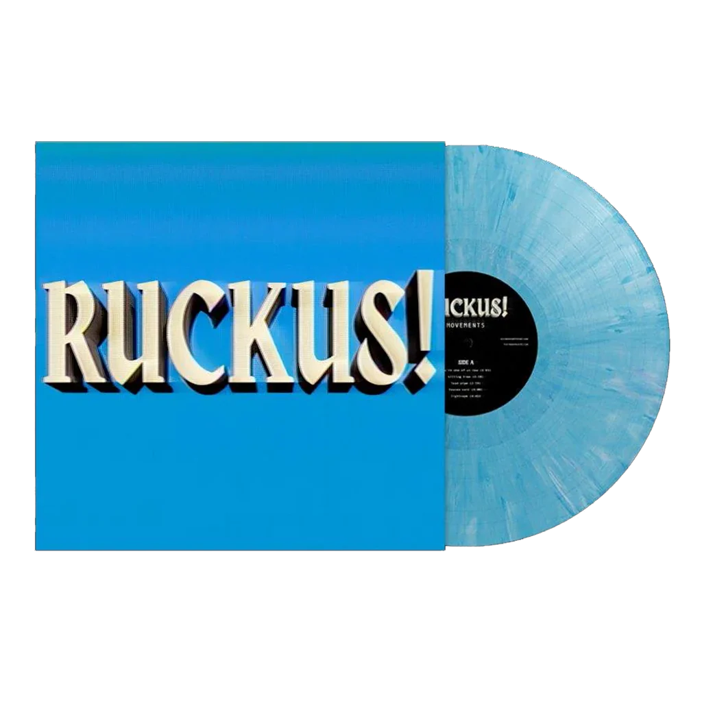 RUCKUS! Limited Blue & White Swirl Vinyl LP