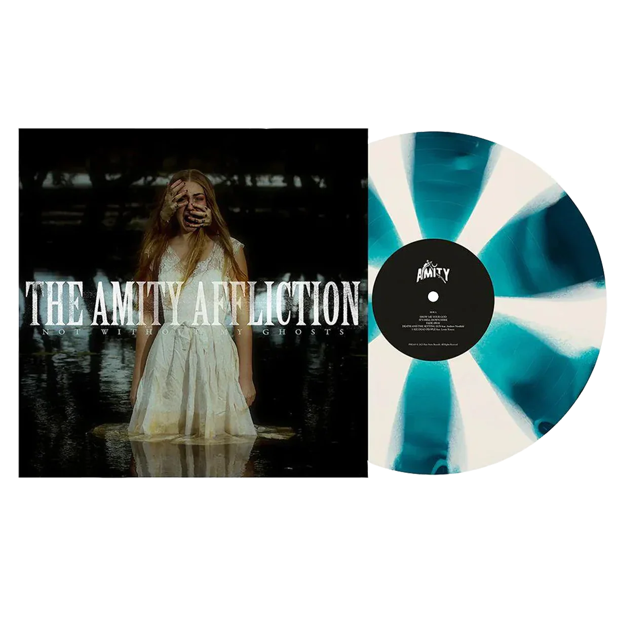 Not Without My Ghosts: Blue & Bone Vinyl LP