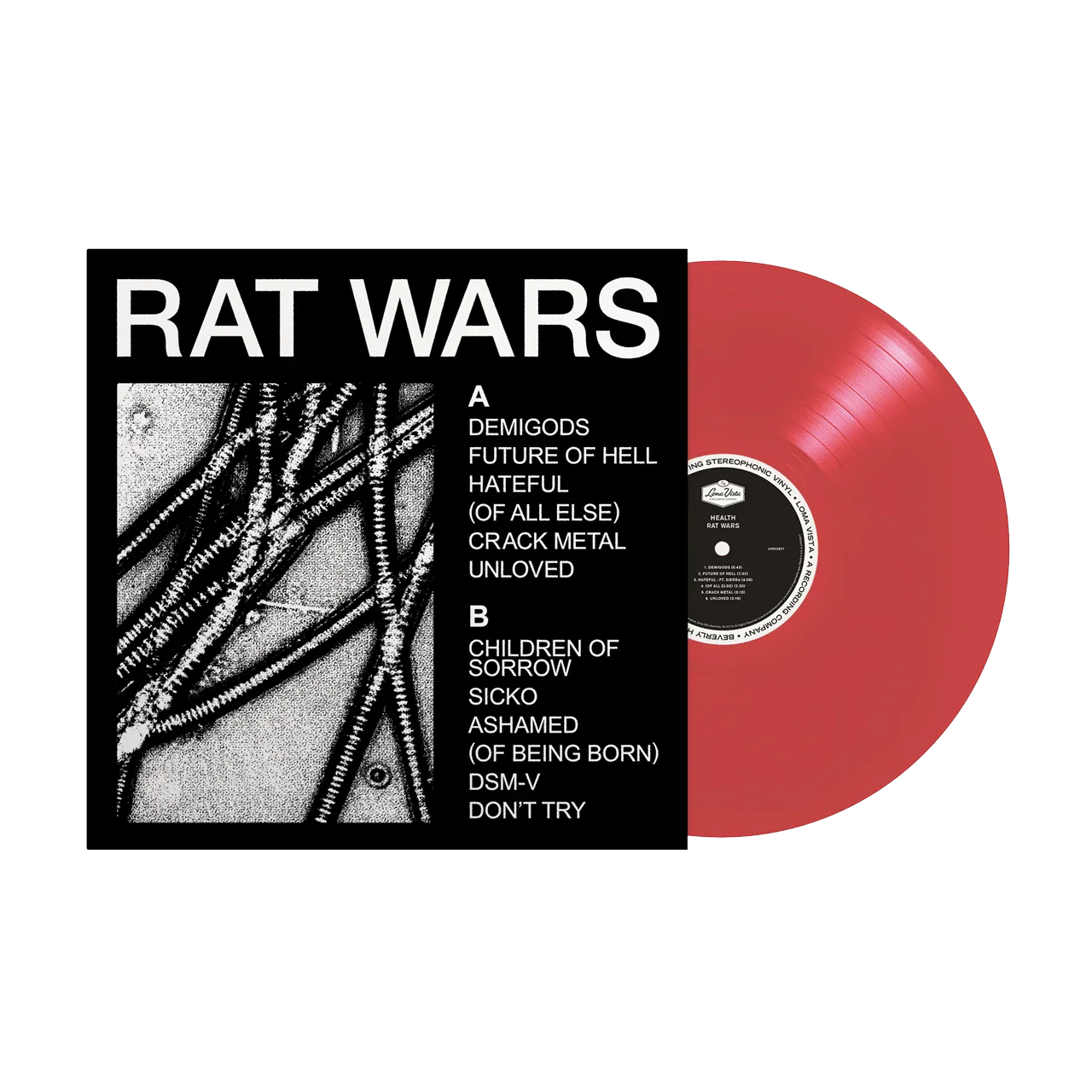 RAT WARS: Limited Red Vinyl LP
