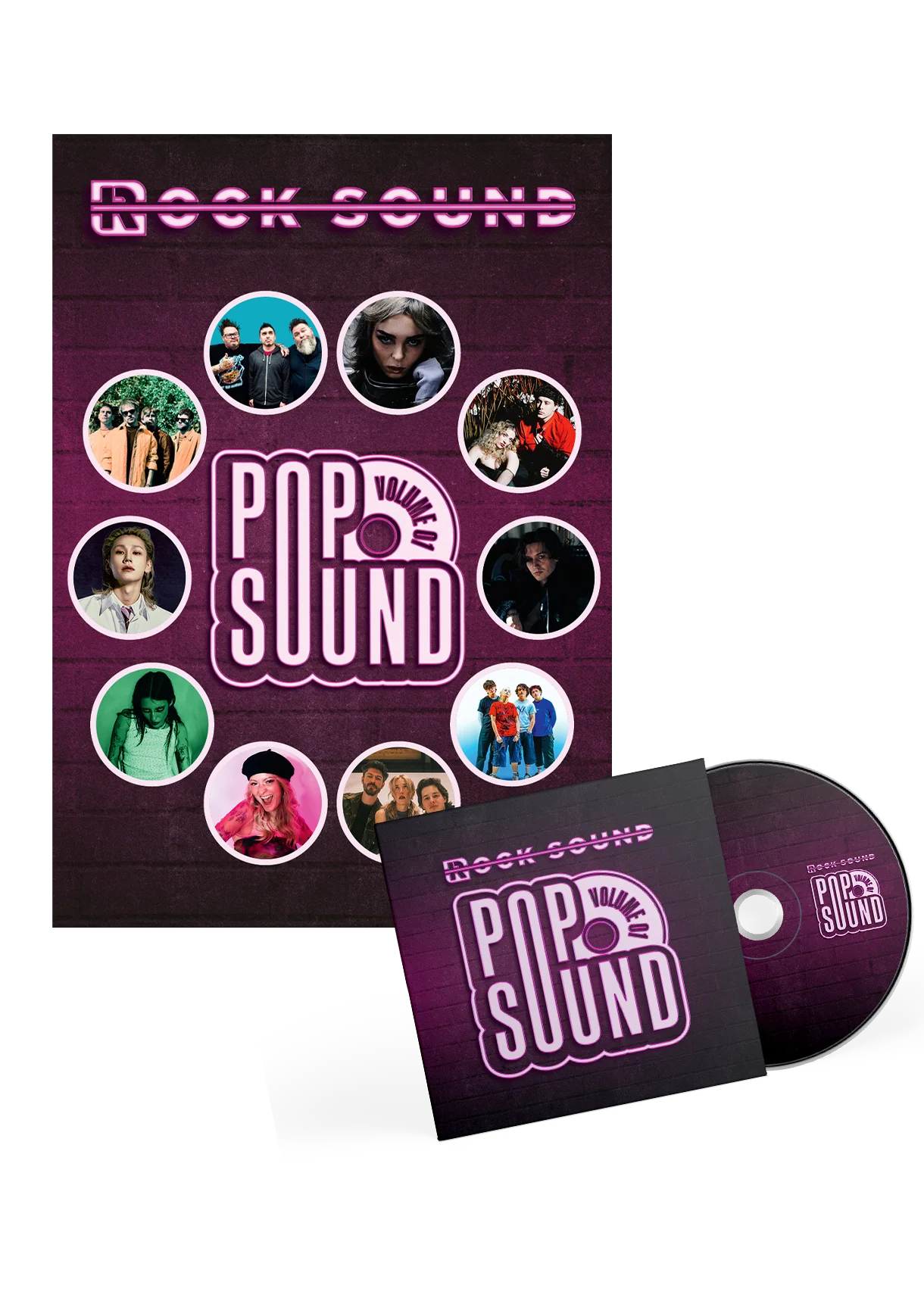 Rock Sound Presents: Pop Sound, Volume 1 (CD) + Magazine