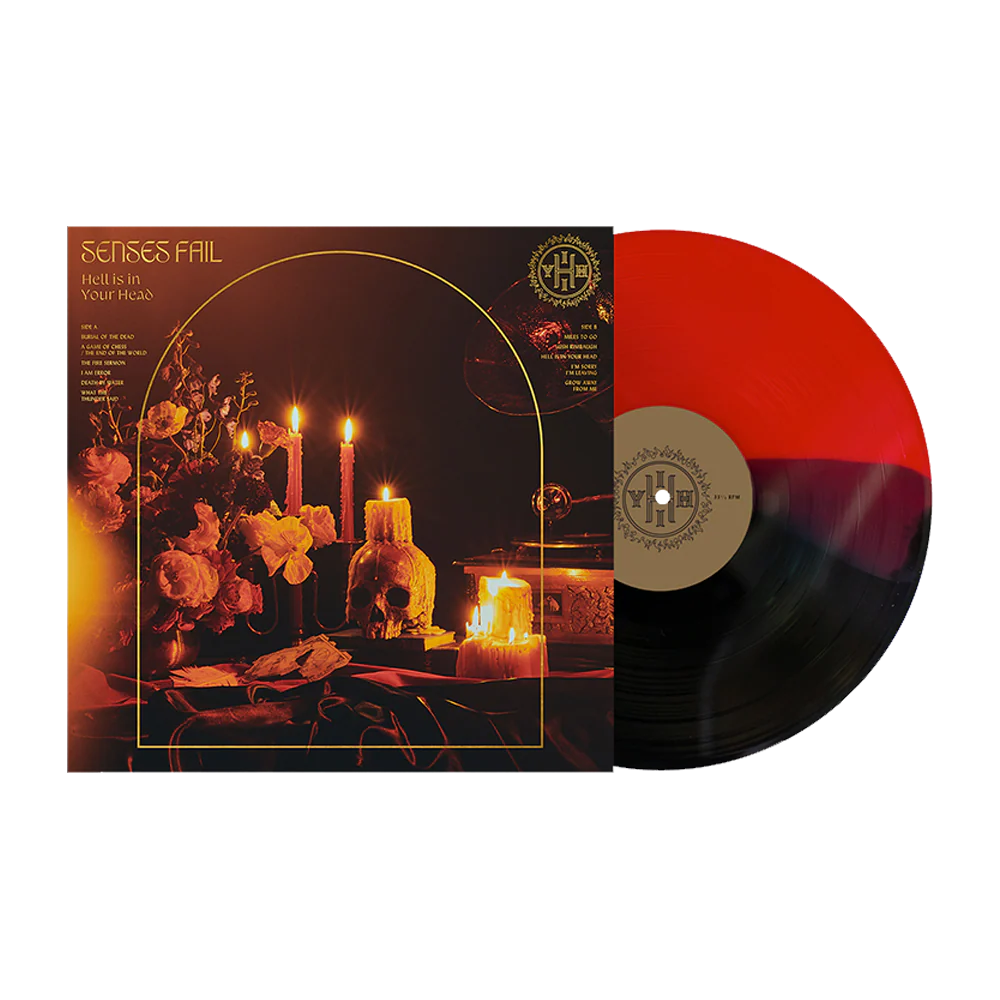 Hell Is In Your Head: Limited Blood Red / Black Split Vinyl LP