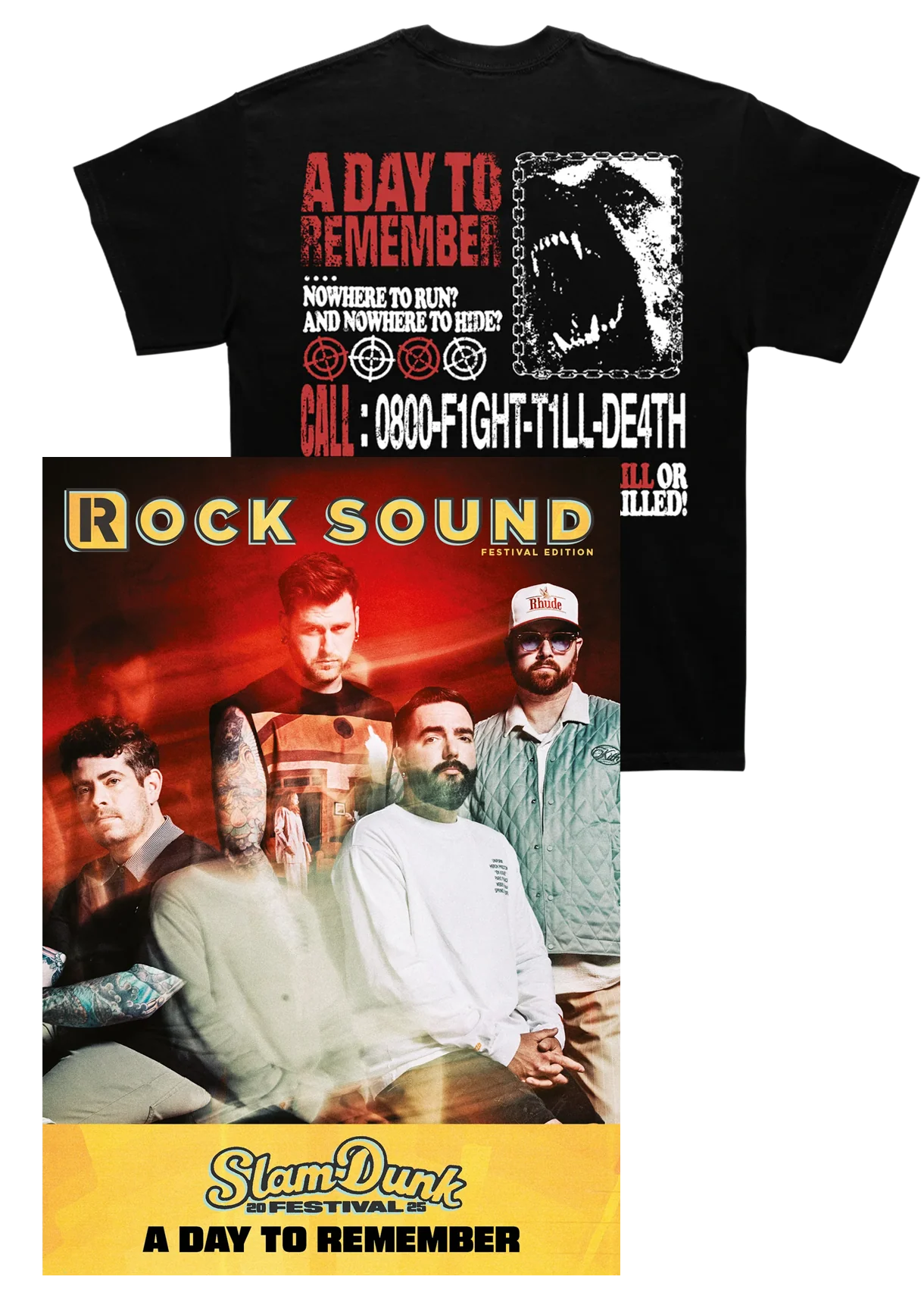 Rock Sound Presents - Slam Dunk 2025 (ADTR): Mag + T-Shirt - Image 3