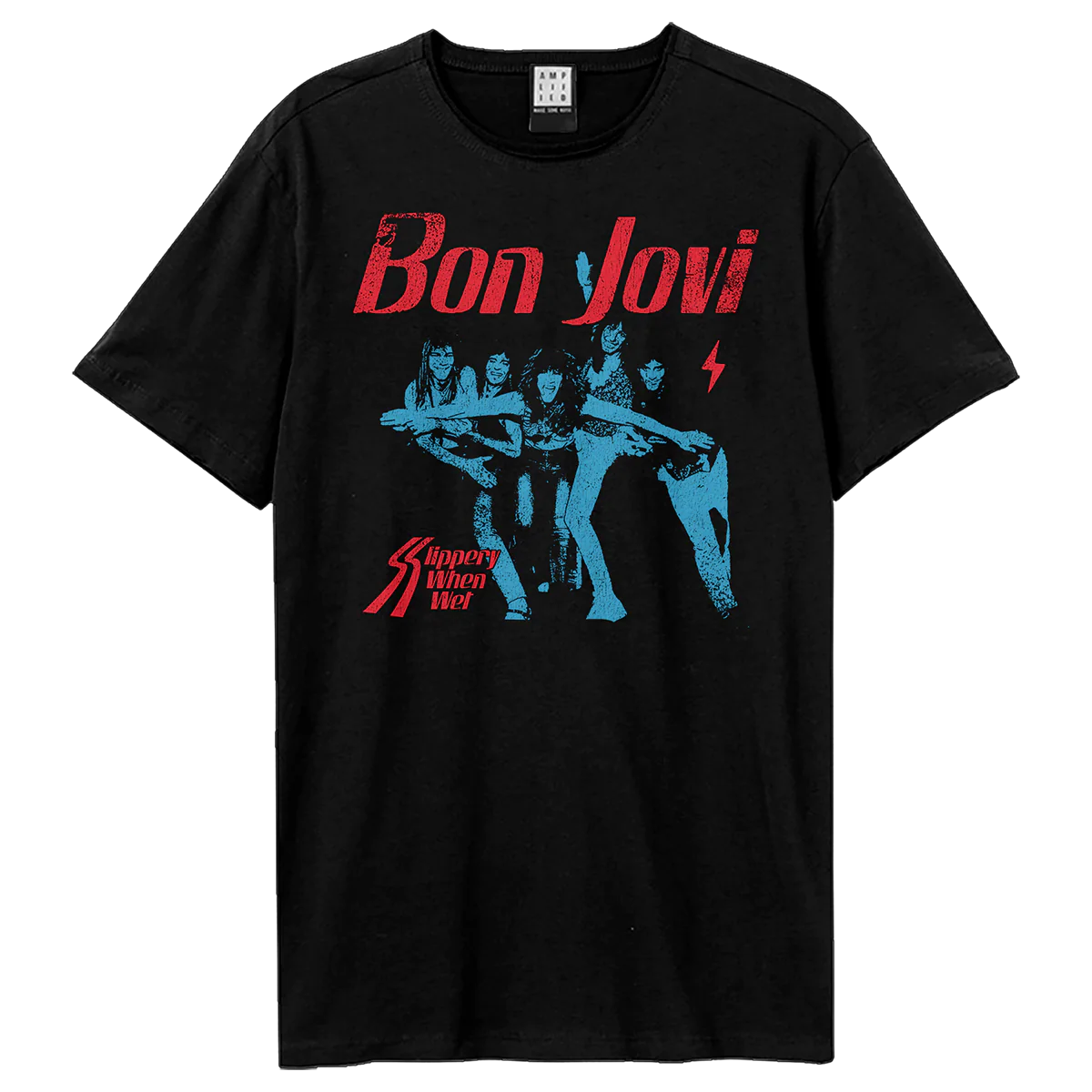 Slippery When Wet Blue T-Shirt