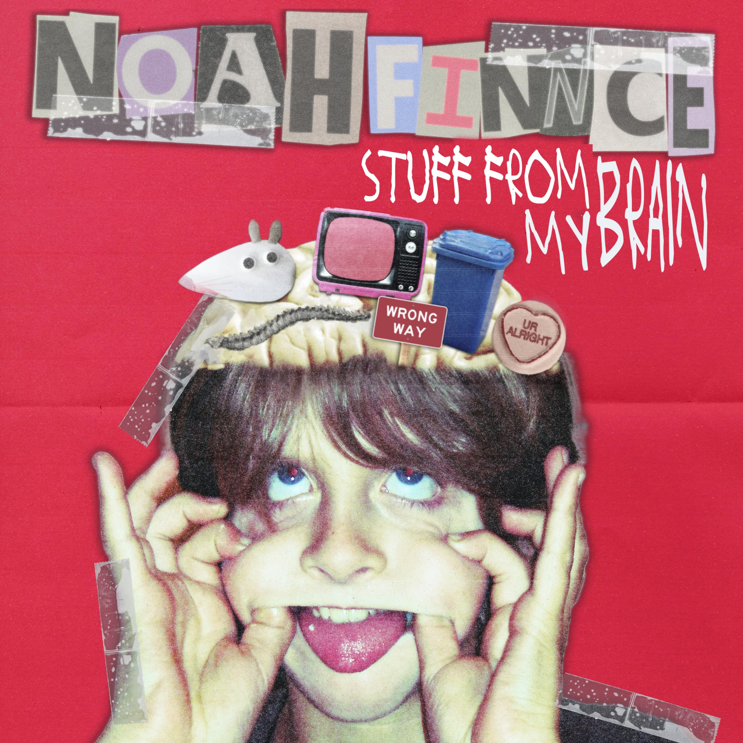 STUFF from MY BRAIN/MY BRAIN AFTER THERAPY: Limited Purple Vinyl LP - Image 2