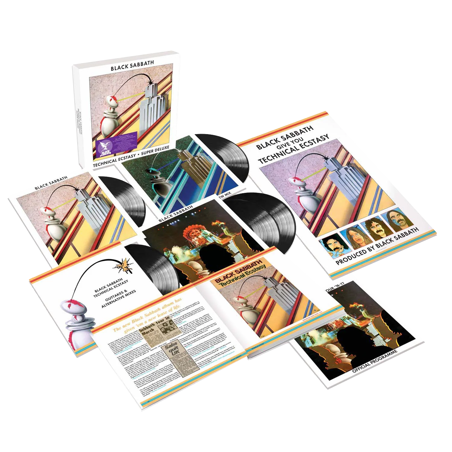 Technical Ecstasy (Super Deluxe Edition): Vinyl 5LP Box Set