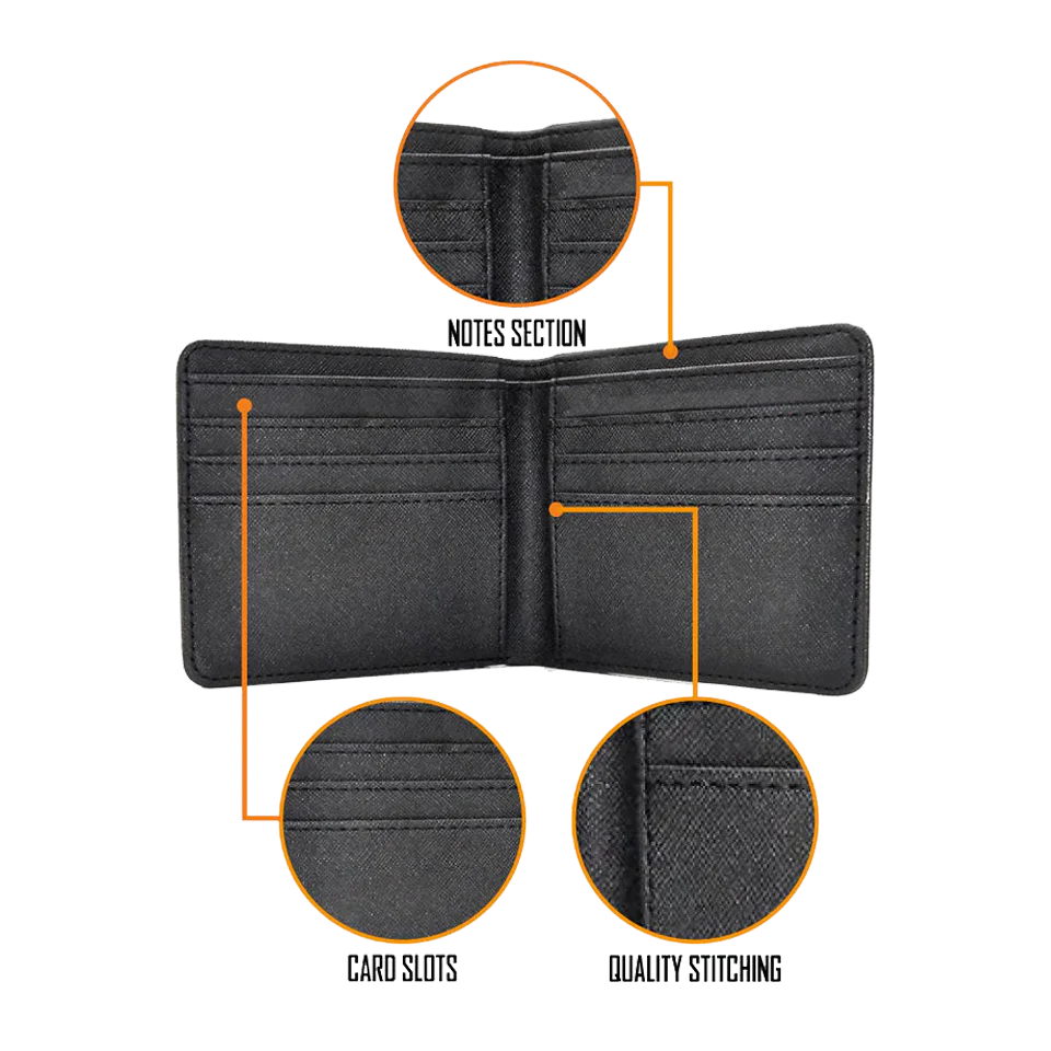 Bats Bifold Wallet - Image 2