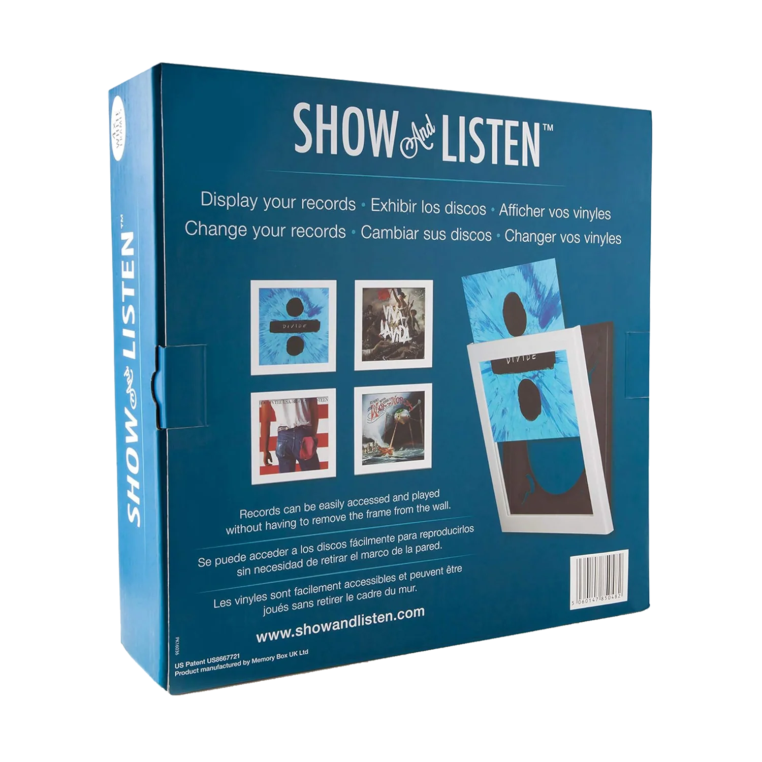 White LP Flip Frame (4 Pack) - Image 3
