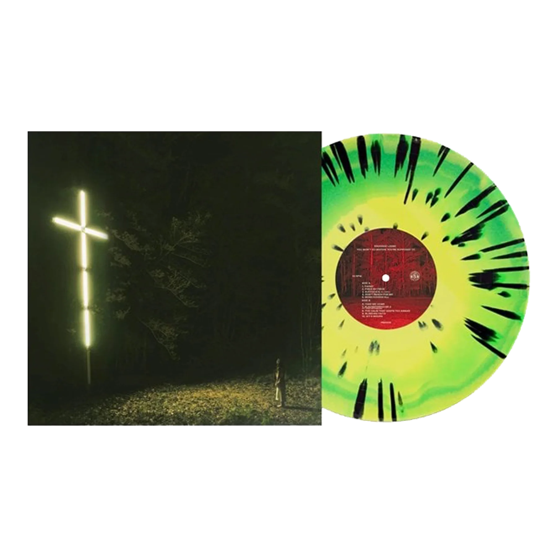 You Won't Go Before You're Supposed To: Limited Yellow, Green w/ Black Splatter Vinyl LP